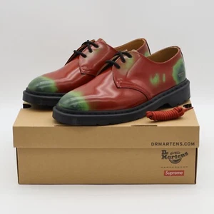 32127640 Supreme Dr.Martens 1461 3 Eye Shoe Red (Men's) - Picture 1 of 10