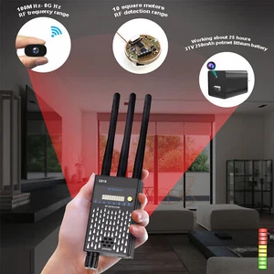 RF Detektor Bug WiFi Kamera Finder Abhörgerät GPS Wireless Scanner - Bild 1 von 24