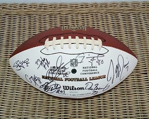 2007 Tampa Bay Buccaneers Team Signed 36 Autographs on Wilson THE DUKE Football - Picture 1 of 19