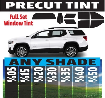 Precut Window Tint for GMC ACADIA crew 23-17 (full set Any Shade) - Image 1 of 3