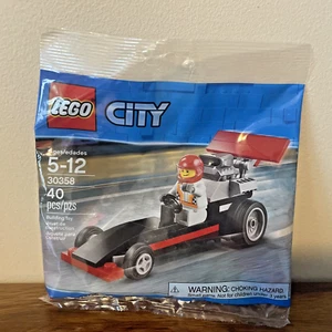 LEGO 30358 City Dragster with Driver Polybag - New Sealed - Picture 1 of 1