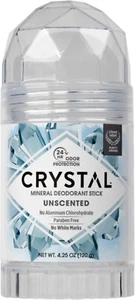 Crystal Mineral Deodorant Stick - Unscented 4.25oz, Natural, Hypoallergenic - Picture 1 of 12