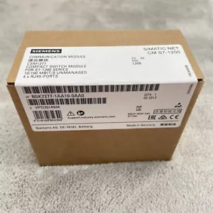 6GK7 277-1AA10-0AA0 NEU SIEMENS 6GK7277-1AA10-0AA0 S7-1200 Compact Switch Module - Bild 1 von 3