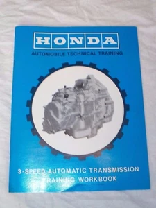 VINTAGE 1979 HONDA AUTOMOBILE TECHNICAL TRAINING WORKBOOK - Foto 1 di 6