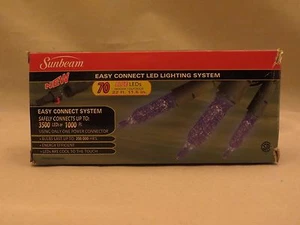 Sunbeam Easy Connect 70 blaue LED Blitzanlage Lichterkette Weihnachtsbeleuchtung Neu in OVP - Bild 1 von 1