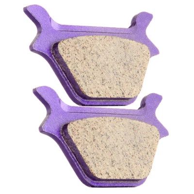 For 1988-1999Harley Davidson Sportster Dyna Softail R Brake Pads Carbon fiber Foto 1 de 4