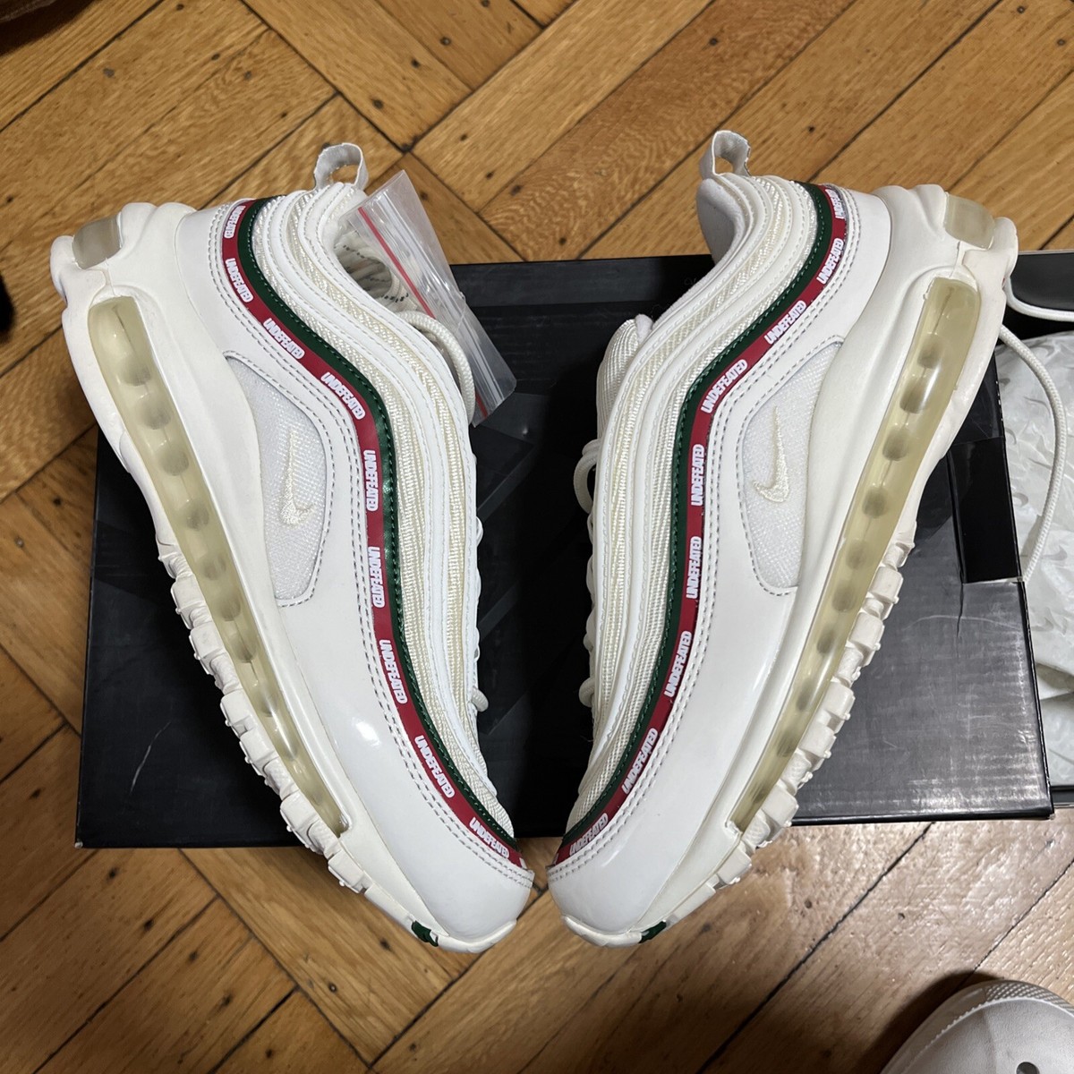 Nike Undefeated x Air Max 97 OG Sail for Sale | Authenticity Nike Undefeated x Air Max 97 OG Sail for Sale | Authenticity