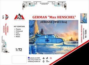 AMG 72304 M.Henschel aerosano Wehrmacht servicio de transporte 1/72 - Imagen 1 de 2