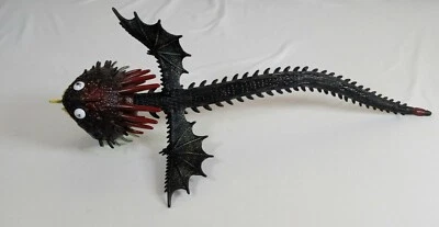 Cómo entrenar a tu dragón negro WHISPERING DEATH juguete flexible de 14"  Foto 1 de 4