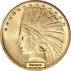 US Gold $10 Indian Head Eagle - BU - Random Date