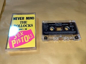 SEX PISTOLS - NEVER MIND THE Bollocks -  Cassette 1997 Eu Release - Picture 1 of 2