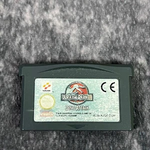 Jurassic Park III Dino Attack Nintendo Game Boy Advance GBA Juego - Carrito Genuino - Imagen 1 de 4