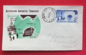 AAT FDC - 1957 - AUSTRALIAN ANTARCTIC TERRITORY - Bild 1 von 2