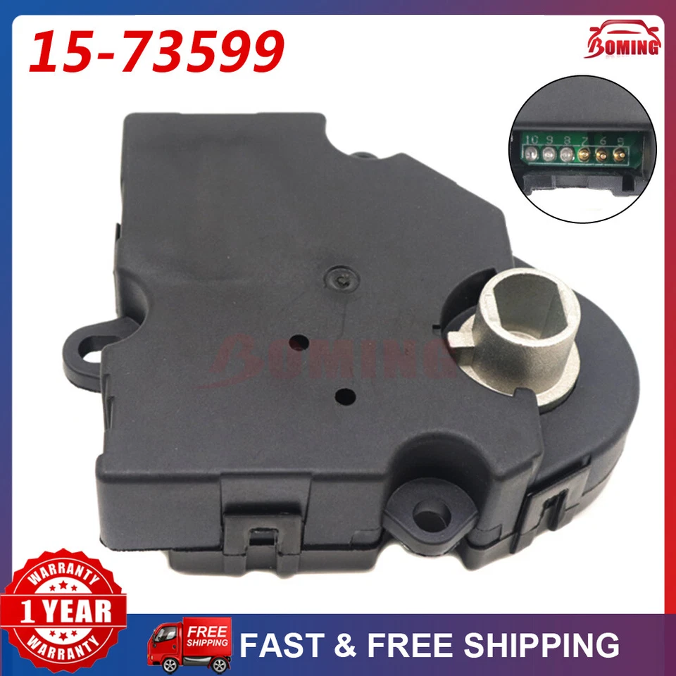 Nuevo actuador de puerta de mezcla de calefacción de aire acondicionado HVAC 15-73599 para Chevy Silverado 1500 Foto 1 de 4