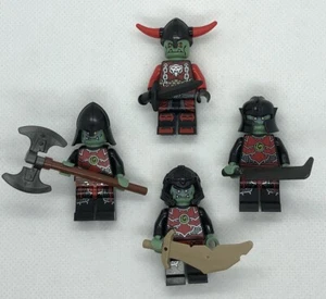 4 X New LEGO Trolls Castle Minifigures Figs Troll Fantasy Era Monster Orc L259 - Picture 1 of 2