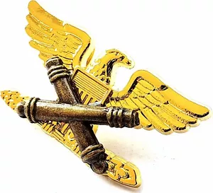 Artillerie Oberst Rang Offizier Abzeichen Säbel Abzeichen Hut Pin US Army Cav - Bild 1 von 1