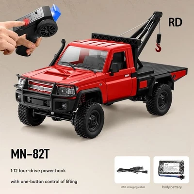 1/12 Full-Scale 4WD Remote-Controlled Crawler The Ultimate Off-Road Experience6v - Image 1 of 4