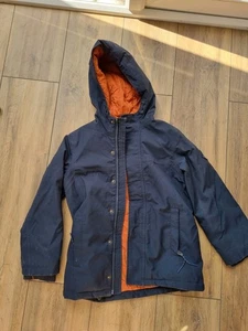 JOULES - Kids Winter Coat - Age 8 Years Navy Blue with Hood - 128cm - Picture 1 of 5