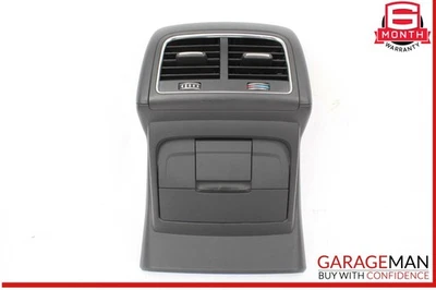 09-17 Audi SQ5 Q5 consola central trasera aire acondicionado panel de ventilación negro 8K0864376 OEM Foto 1 de 4