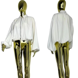 Chaqueta corta Jean Paul Gaultier vintage de gran tamaño talla 8 EE. UU. / 42 It - Imagen 1 de 10