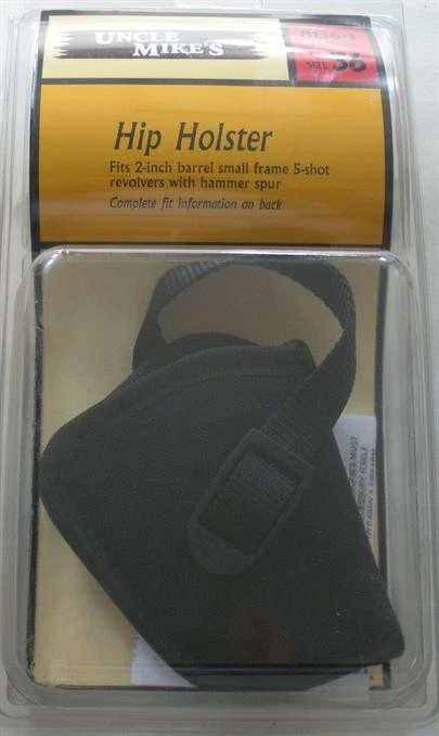 Uncle Mikes 8136-1 Sidekick Black Right Hand Hip Holster - Image 1 of 2