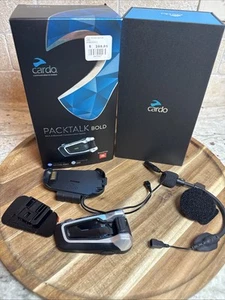 Cardo PACKTALK BOLD Motorcycle Communication System. New, Not Sealed - Zdjęcie 1 z 20
