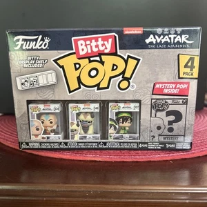 Funko Bitty POP! Avatar - Aang w/ Momo / Appa / Toph 4-Pack - Picture 1 of 2