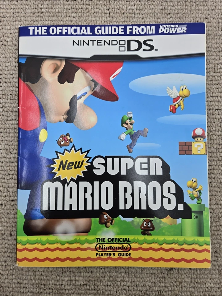 New Super Mario Bros. (Nintendo DS) Guía Oficial de Estrategia (Nintendo Power) Foto 1 de 4