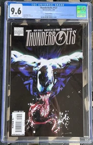 CUBIERTA VENENO VARIANTE THUNDERBOLTS #127 CGC 9,6 WP JOCK 1:10 - Imagen 1 de 3