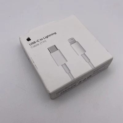 Genuine Apple USB-C to Lightning Cable Fast Charge For iPhone 8 X SE 11 12 13 14 - Image 1 of 4