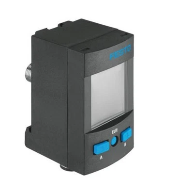 FESTO SPAU-P10R-T-R14M-L-PNLK-PNVBA-M12D Pres. Sens. PN 8001208 *NEW FREE SHIP* - Image 1 of 4