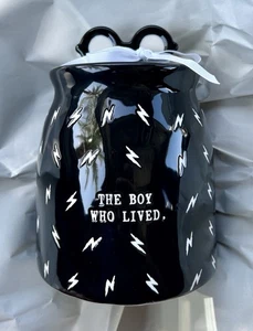 Rae Dunn Harry Potter “The Boy Who Lived” Canister - Picture 1 of 4