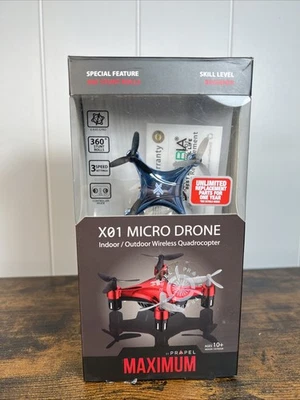 Propel Maximum X01 Micro Drone NEW OPEN BOX. - Image 1 of 4