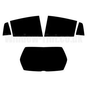 Pre Cut Window Tint for Fiat Bravo 5-door Hatchback 2007+ 5% Limo Black Rear - Picture 1 of 10
