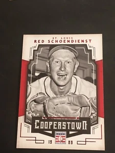 2015 Panini Cooperstown HOF Chronicles Red /35 Red Schoendienst #77 HOF MINT - Bild 1 von 3