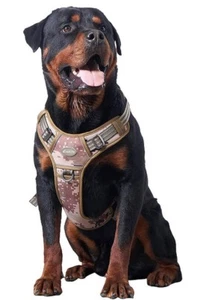 Tactical Dog Harness with Handle No-pull Large Military Dog Vest US Working Dog - Picture 1 of 19