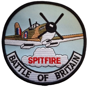 Battle of Britain Memorial Flight Spitfire RAF Embroidered Patch Badge - Picture 1 of 5