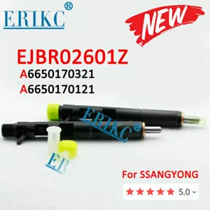 EJBR02601Z Diesel Injector A6650170121 A6650170321 For Ssangyong Rexton Kyron - Picture 1 of 6