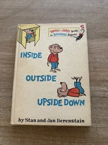 Bright and Early Books: Inside Outside Upside Down by Jan & Stan Berenstain 1968 - Picture 1 of 2