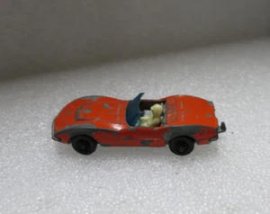 VINTAGE 1/85 LONE STAR TUF TOTS CHEVROLET CORVETTE ORANGE PLAY WEAR MADE ENGLAND - Picture 1 of 6