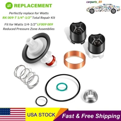 0887298 for Watts 009 1/4"- 1/2" Reduced Pressure Zone Total Relief Valve Repair - Image 1 of 4