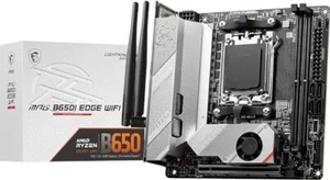 MSI MPG B650I EDGE WIFI AM5 AMD B650 SATA 6Gb/s DDR5 Mini ITX Mainboard Neu - Bild 1 von 14