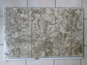 Grande carte topographique 1759 du MORVAN : Château-Chinon, Autun, Beaune. - Picture 1 of 9
