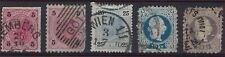 CLASSICS AUSTRIA / OSTERREICH 5 stamps used ; condition see 2 scans !