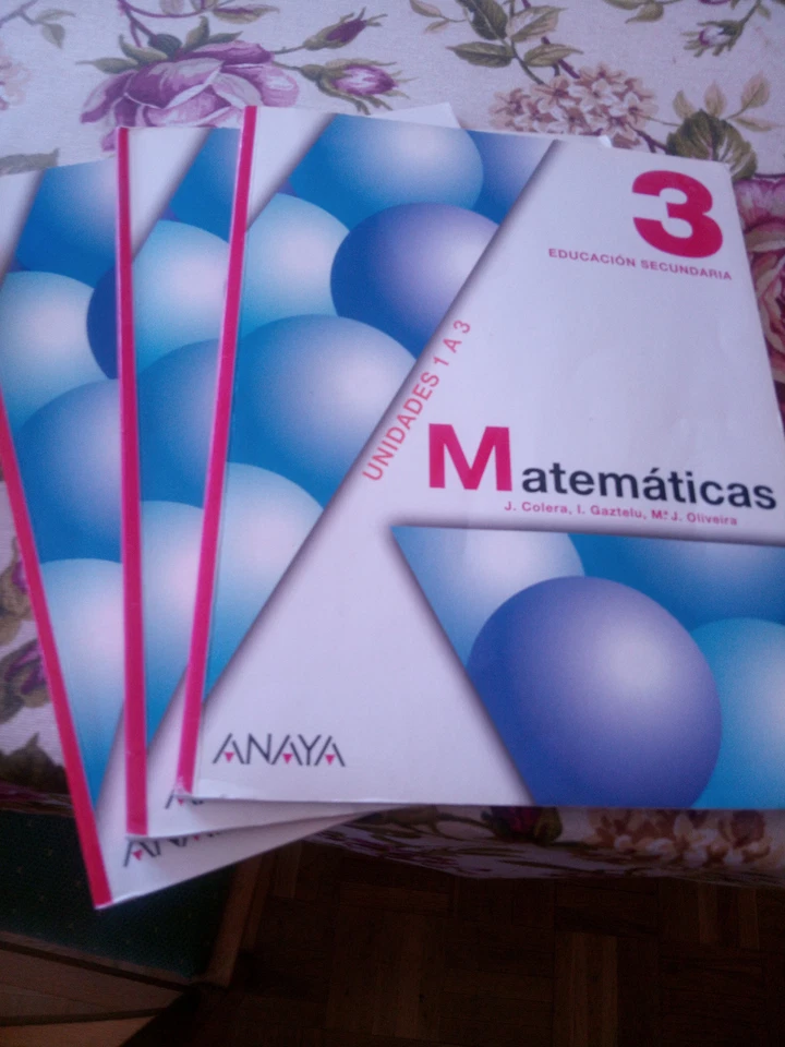 Matemáticas 3, Educación Secundaria - Imagen 1 de 1
