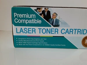 Laser Toner Cartridge - Premium Compatible HP P1005, Canon LBP 3050 - Picture 1 of 8