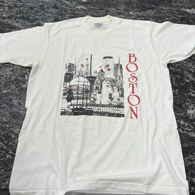 Camiseta vintage años 90 Boston Massachusetts Foto 1 de 4