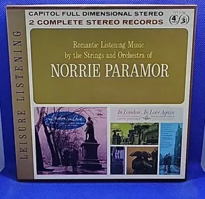 Norrie Paramor Reel-to-Reel Tape - In London in Love / Again - Picture 1 of 4