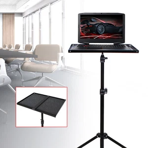 Portable Projector Laptop Stand Table Tripod Height Adjustable 69-190cm - Picture 1 of 11
