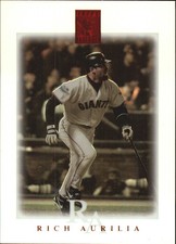 2003 (GIANTS) Topps Tribute Contemporary Red #81 Rich Aurilia/225